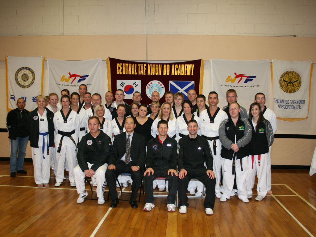 Group Photo from the Referee Course at the Scottish Open