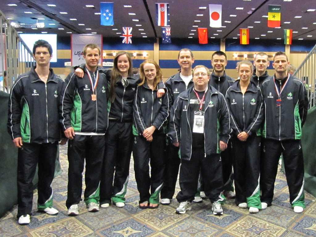 Group Photo from the US Open in Las Vegas where the 2nd male team returned with Bronze
